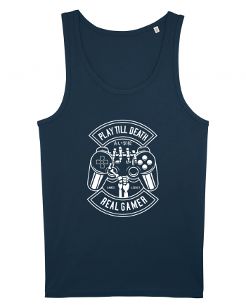 Gamer Skeleton White Navy