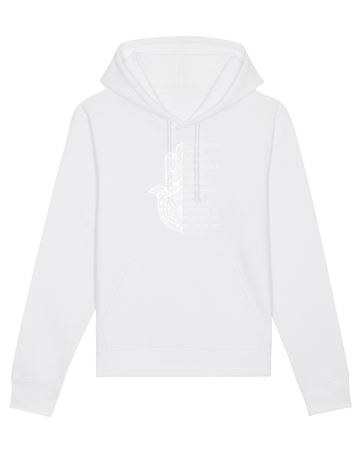 Hanorac Unisex Drummer White