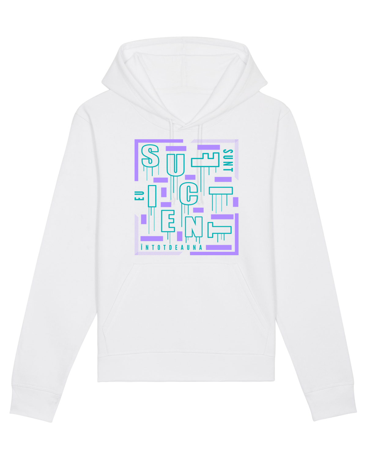 Hanorac Unisex Drummer White