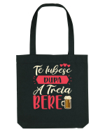 Te iubesc după a treia bere Sacoșă textilă