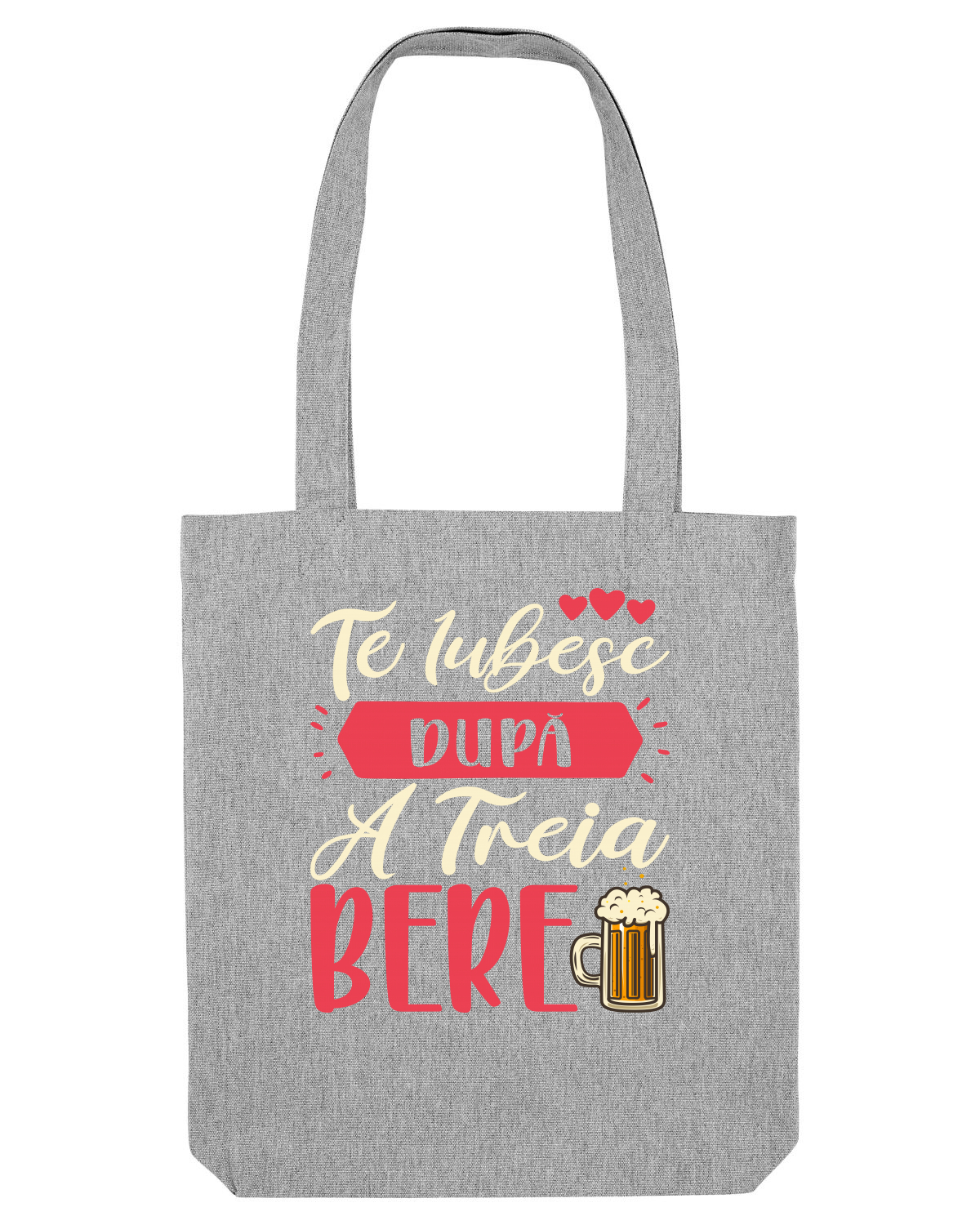 Sacoșă textilă Heather Grey