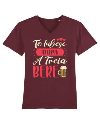 Te iubesc după a treia bere Burgundy