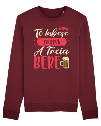 Te iubesc după a treia bere Burgundy