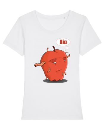 Red Bio worm apple White