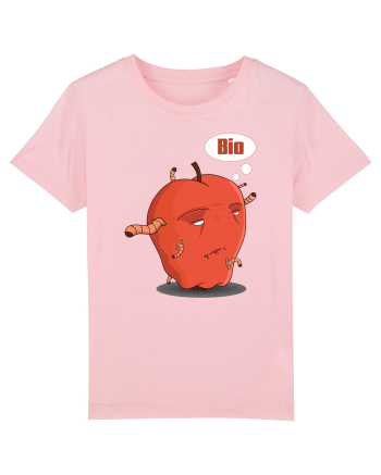 Red Bio worm apple Cotton Pink