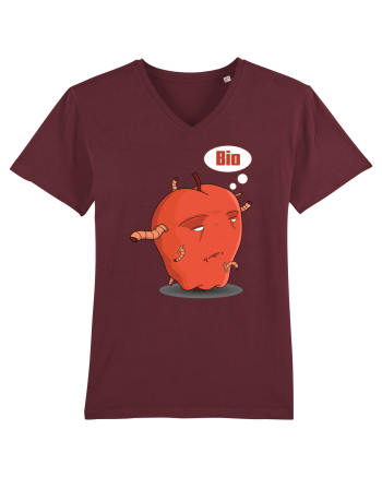 Red Bio worm apple Burgundy