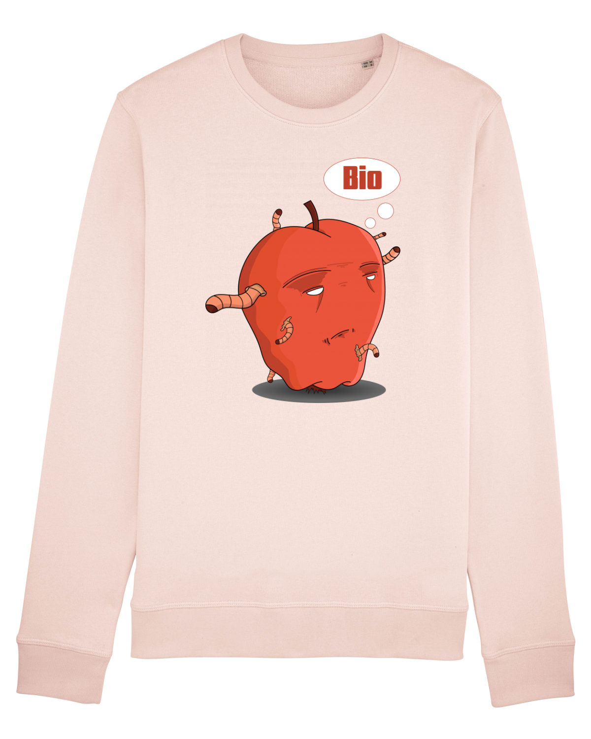 Bluză mânecă lungă Unisex Rise Candy Pink