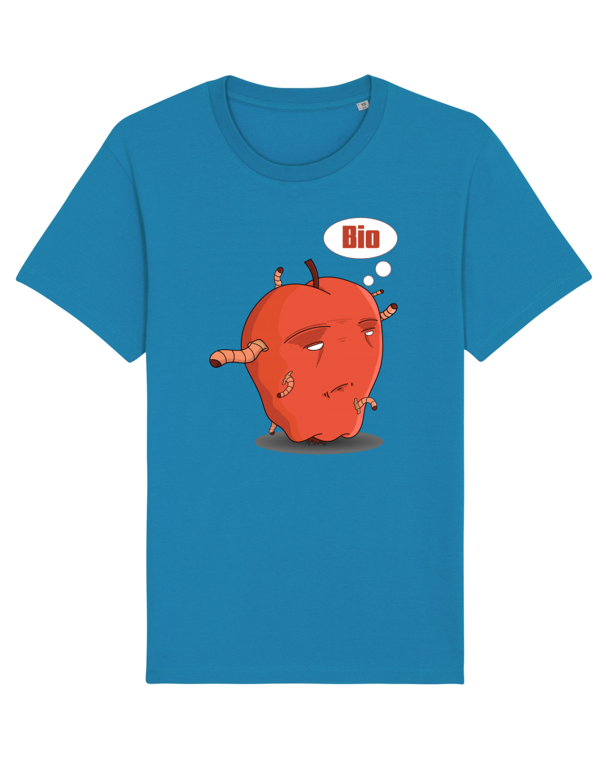 Tricou mânecă scurtă Unisex Rocker Azur