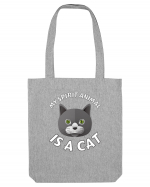 My Spirit Animal Is A Cat Sacoșă textilă