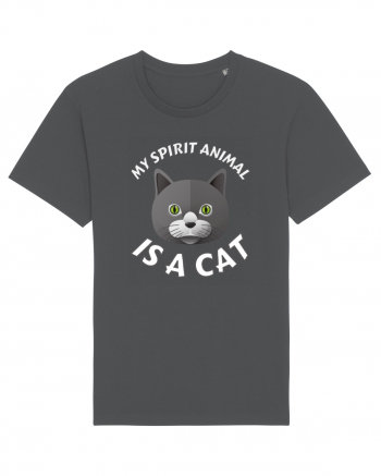 My Spirit Animal Is A Cat Anthracite