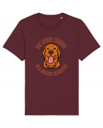 My Spirit Animal Is A Golden Retriever  Tricou mânecă scurtă Unisex Rocker