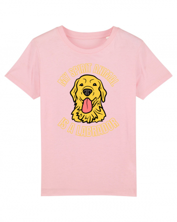 My Spirit Animal Is A Labrador Cotton Pink