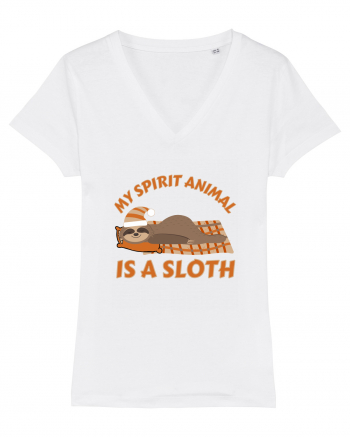 My Spirit Animal Is A Sloth White