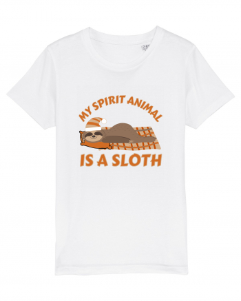 My Spirit Animal Is A Sloth White