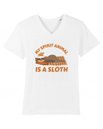 My Spirit Animal Is A Sloth White