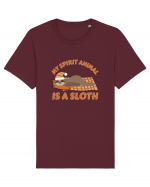 My Spirit Animal Is A Sloth Tricou mânecă scurtă Unisex Rocker