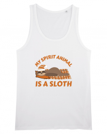 My Spirit Animal Is A Sloth White