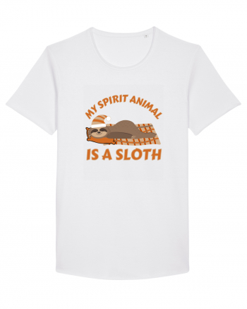 My Spirit Animal Is A Sloth White