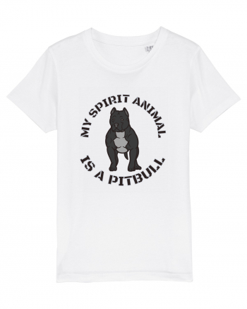 My Spirit Animal Is A Pitbull White