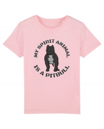 My Spirit Animal Is A Pitbull Tricou mânecă scurtă  Copii Mini Creator