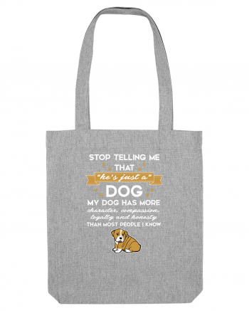 DOG Heather Grey