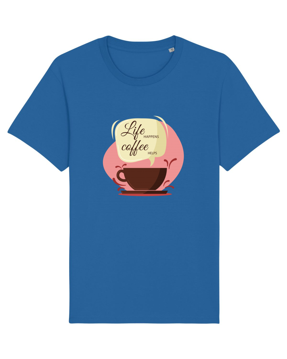 Tricou mânecă scurtă Unisex Rocker Royal Blue