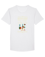 HAIR STYLIST Tricou mânecă scurtă guler larg Bărbat Skater