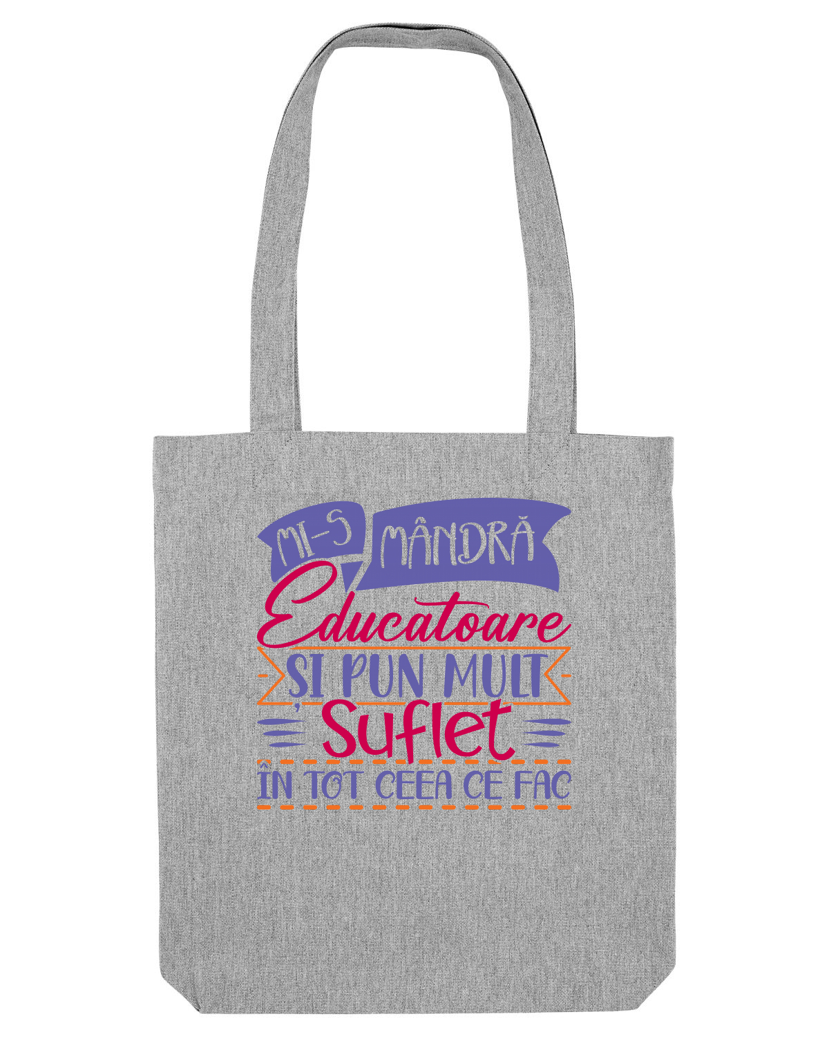 Sacoșă textilă Heather Grey