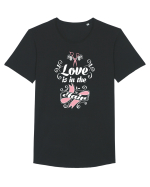 HAIR STYLIST Tricou mânecă scurtă guler larg Bărbat Skater