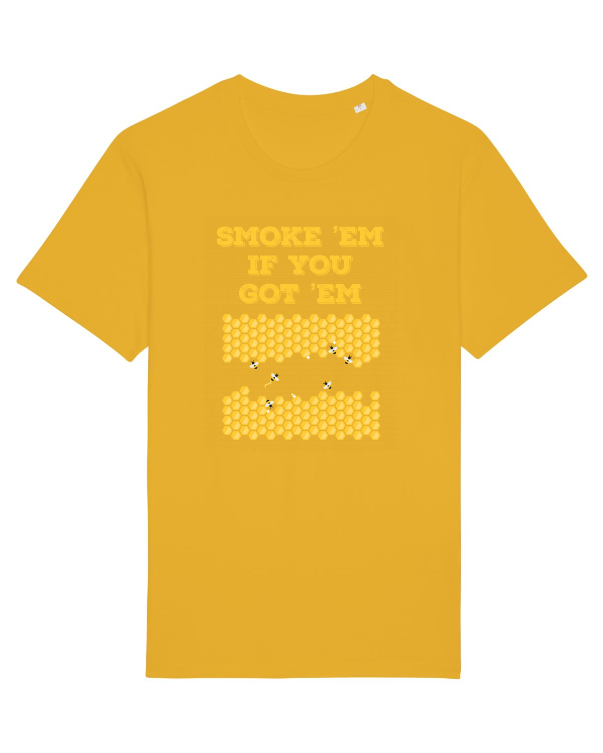 Tricou mânecă scurtă Unisex Rocker Spectra Yellow