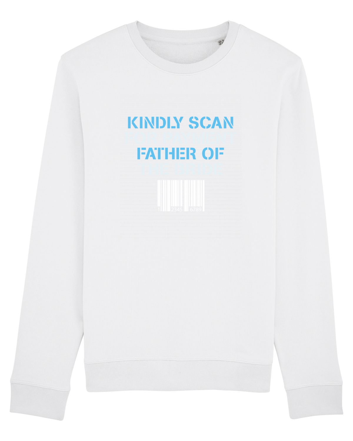 Bluză mânecă lungă Unisex Rise White