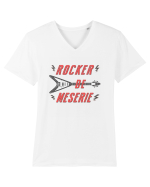 ROCKer de meserie / black Tricou mânecă scurtă guler V Bărbat Presenter