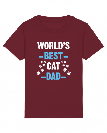 CAT DAD Burgundy