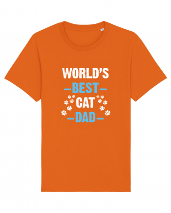 CAT DAD Bright Orange