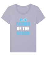 GROOM FATHER Tricou mânecă scurtă guler larg fitted Damă Expresser
