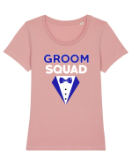 GROOM SQUAD Tricou mânecă scurtă guler larg fitted Damă Expresser