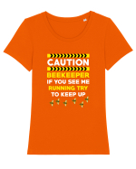 BEEKEEPER Tricou mânecă scurtă guler larg fitted Damă Expresser