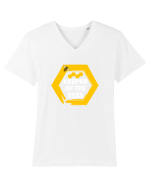 BEEKEEPER Tricou mânecă scurtă guler V Bărbat Presenter