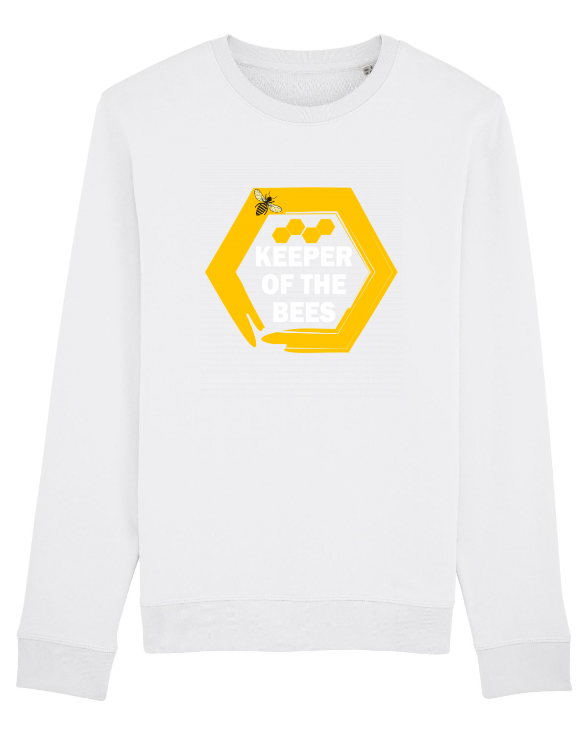 Bluză mânecă lungă Unisex Rise White