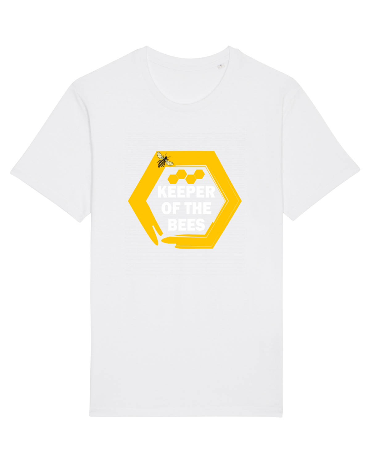 Tricou mânecă scurtă Unisex Rocker White