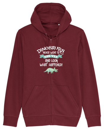 DINOSAURS Burgundy
