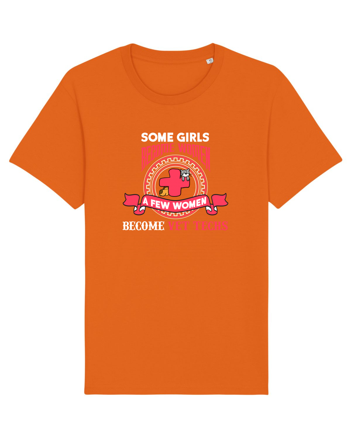 Tricou mânecă scurtă Unisex Rocker Bright Orange