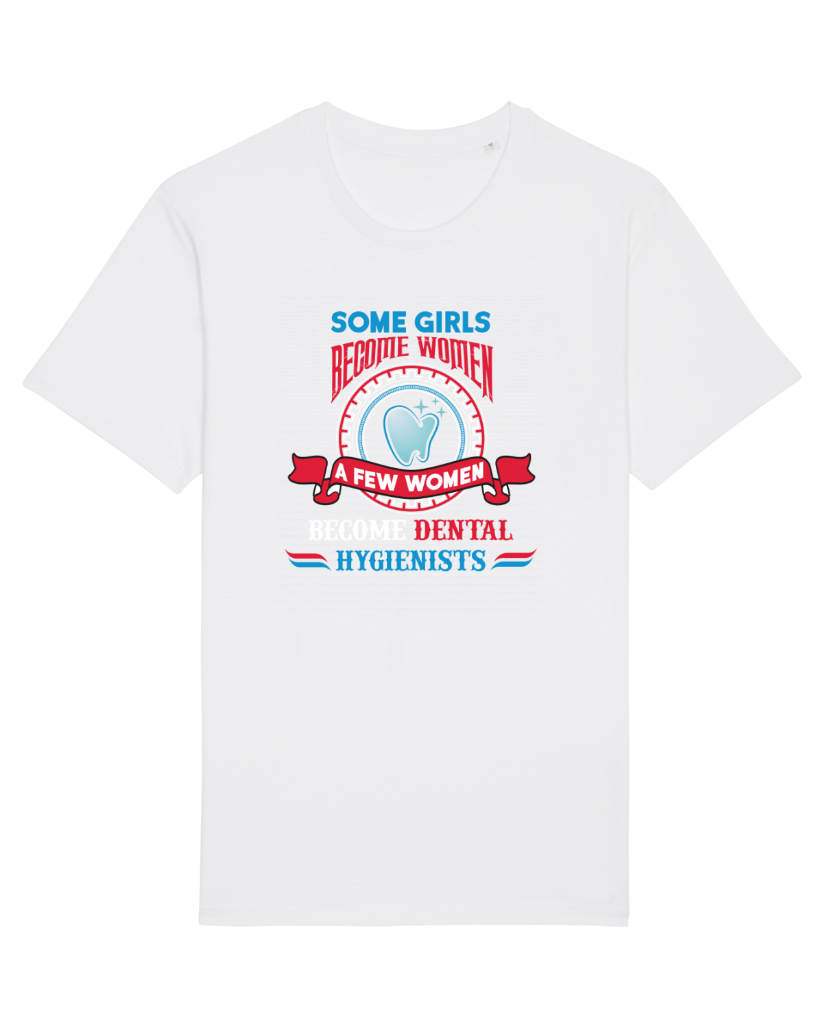 Tricou mânecă scurtă Unisex Rocker White
