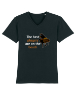 PIAN Tricou mânecă scurtă guler V Bărbat Presenter
