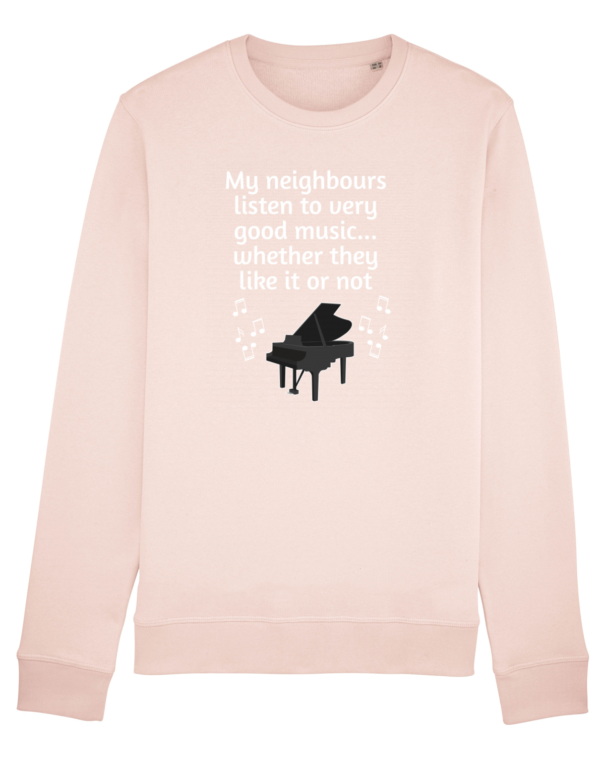 Bluză mânecă lungă Unisex Rise Candy Pink