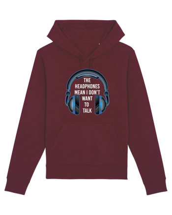 HEADPHONES Burgundy