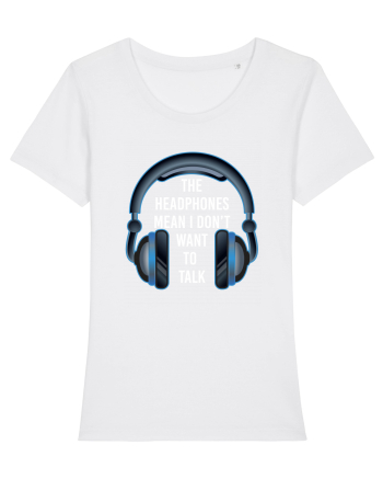 HEADPHONES White