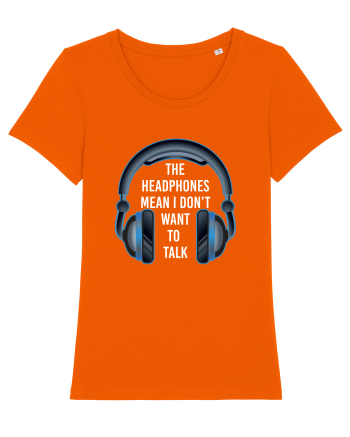 HEADPHONES Bright Orange