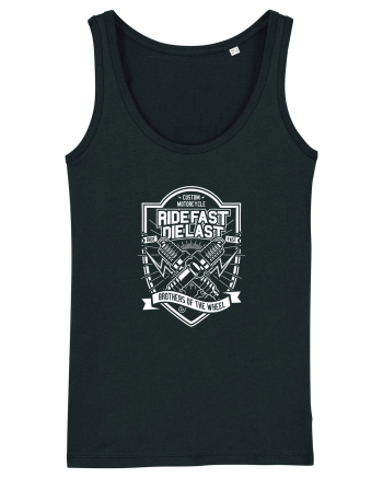 Ride Fast or Die Last Garrage White Black