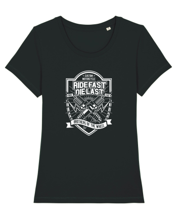 Ride Fast or Die Last Garrage White Black